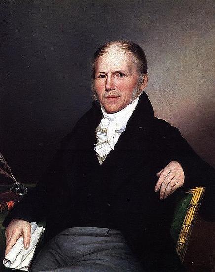James Peale Portrait of William Young oil painting picture